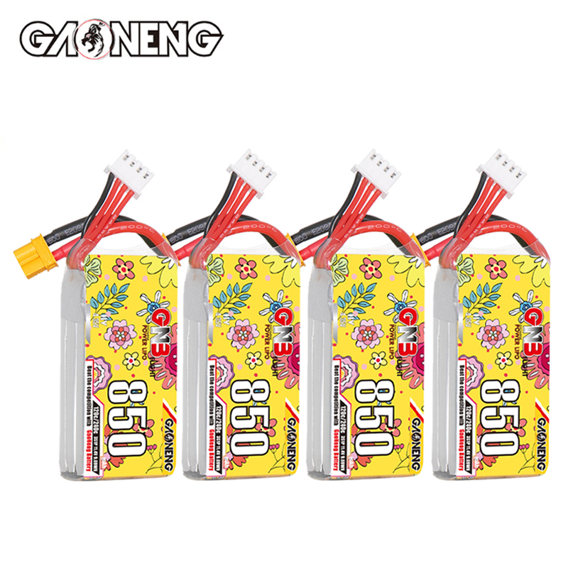 Drone Battery 3S - Baterai Lipo GNB 4S 15.2V 850mAh