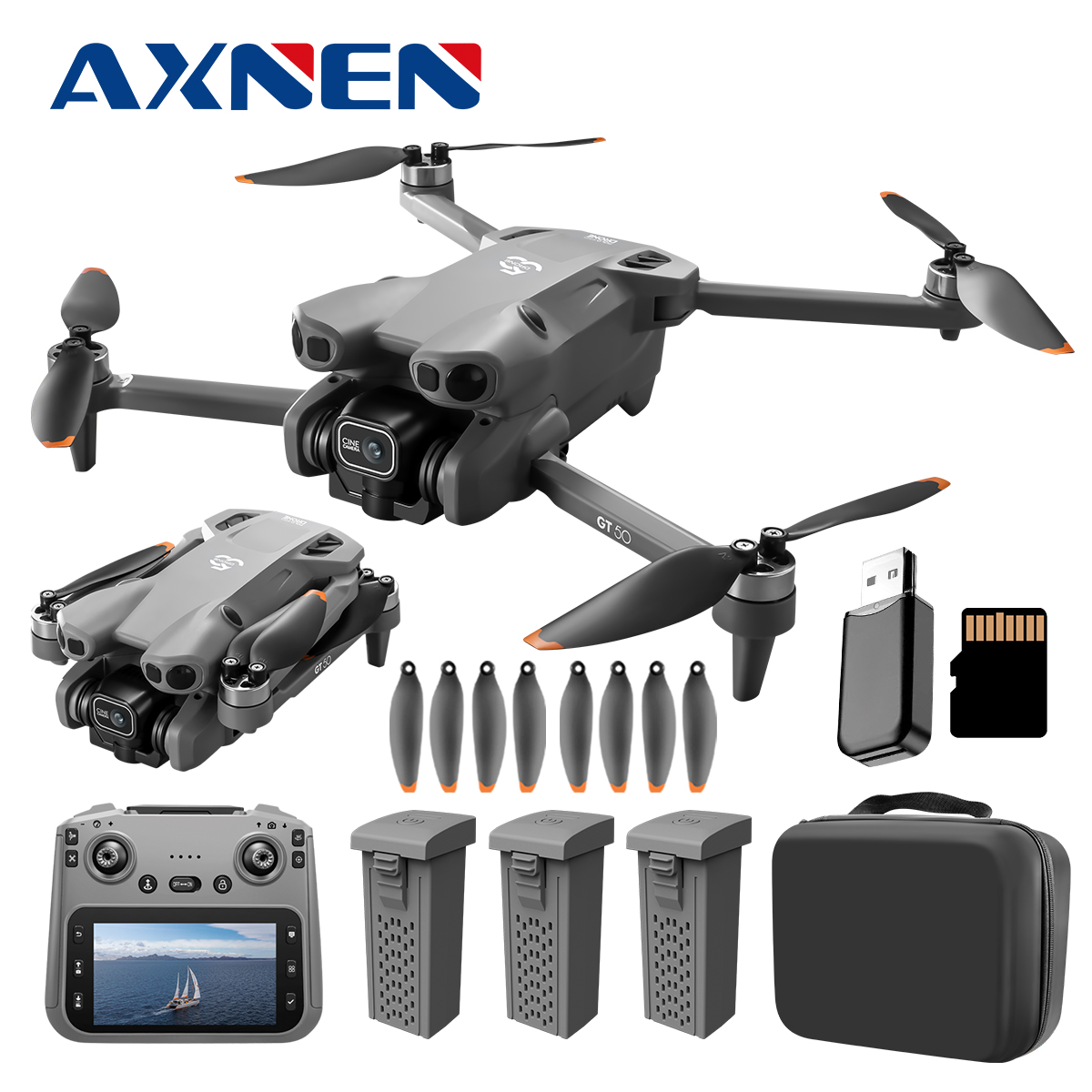 Jjrc Drone X12 - Drone GT50 Baru Layar 4.3-Inci Remote