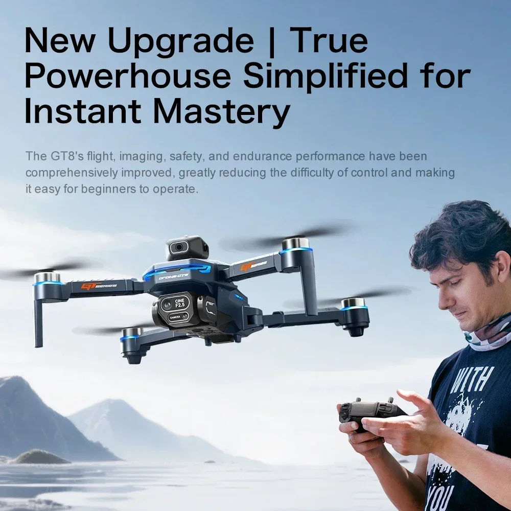 Drone 4K HD GT8 Kamera Menghin - Jjrc Drone X12 ulasan dan harga